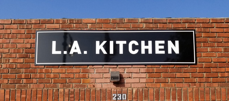 LA Kitchen Sign