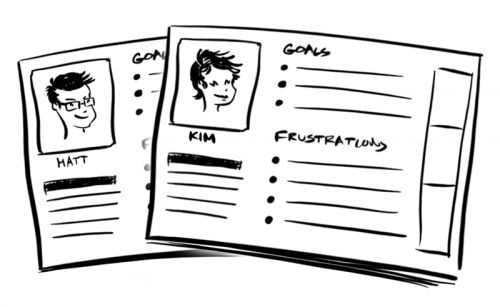 User Journey vs. User Flow Persona Sheets